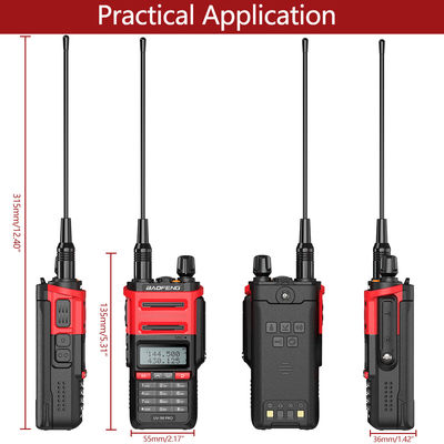 Radio móvil digital Walkie Talkie Baofeng BF UV 9R UV9R PRO IP68 Transceptor a prueba de agua