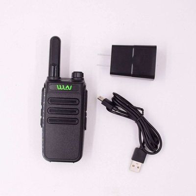 1-5KM Comunicación UHF 400-470MHz VHF Radio DC3.7V Mini Walkie Talkie 2W/0.5W KD-C30
