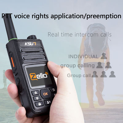 GPS WiFi Red POC Walkie Talkie 4G POC Radio bidireccional con comunicación de largo alcance