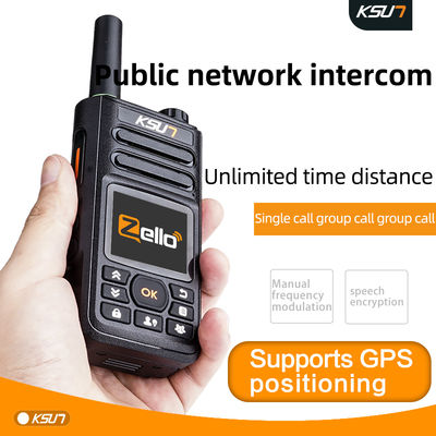 GPS WiFi Red POC Walkie Talkie 4G POC Radio bidireccional con comunicación de largo alcance