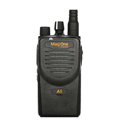 Radio portátil de 5W de dos vías de 50 km de alcance 1200mAh Batería UHF/VHF 450-470MHz/136-150MHz