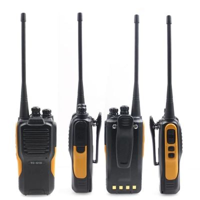 16 Canal 5W Walkie-Talkie de alta potencia para comunicación remota TC-610 TC610 UHF VHF