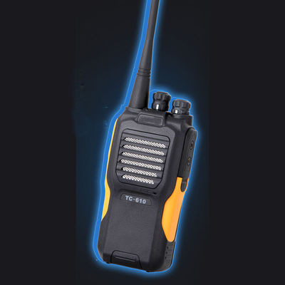 16 Canal 5W Walkie-Talkie de alta potencia para comunicación remota TC-610 TC610 UHF VHF