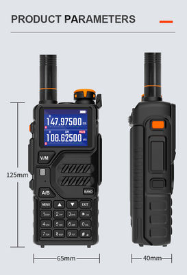 La comunicación a larga distancia se hace fácil con Baofeng K5 más10W Radio de banda doble VHF UHF