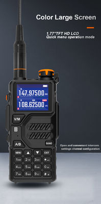 La comunicación a larga distancia se hace fácil con Baofeng K5 más10W Radio de banda doble VHF UHF