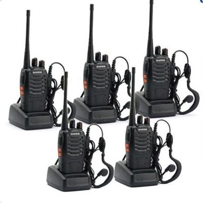 Baofeng original BF 888S Walkie Talkie Rango de frecuencia 400-470Hz con soporte de carga