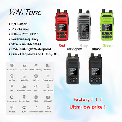 Muestra a color Multifunción A36plus Transceptor para adultos Largo alcance Recibir