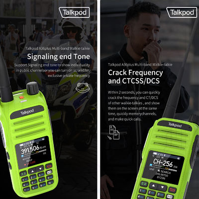 Muestra a color Multifunción A36plus Transceptor para adultos Largo alcance Recibir