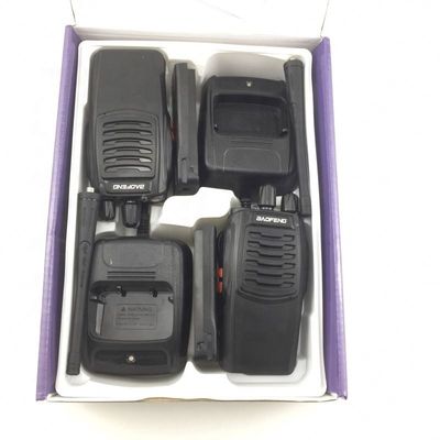 Tipo Walkie Talkie Comunicación inalámbrica portátil Radio bidireccional para banda doble VHF UHF
