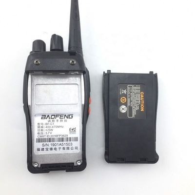 Tipo Walkie Talkie Comunicación inalámbrica portátil Radio bidireccional para banda doble VHF UHF