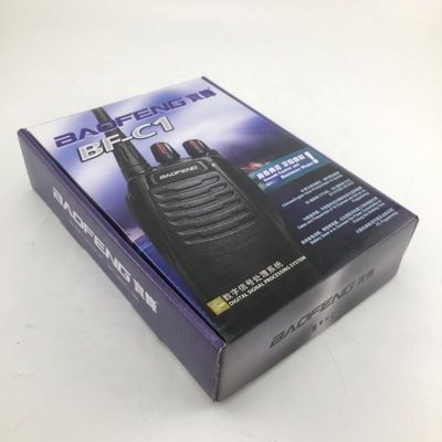 Tipo Walkie Talkie Comunicación inalámbrica portátil Radio bidireccional para banda doble VHF UHF