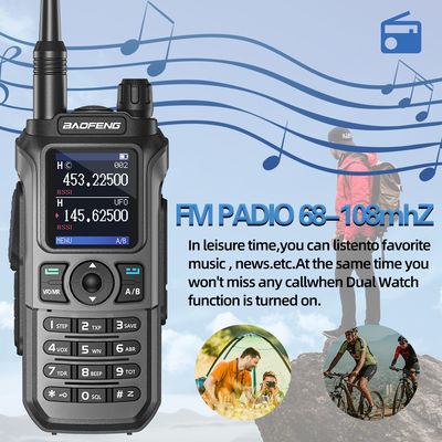 Baofeng UV-21 Pro Walkie Talkie de largo alcance con intercomunicador 999 CHS y frecuencia de banda doble