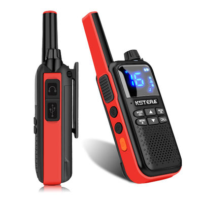 Aprobación CE KST AT100 Walkie Talkie a prueba de agua con auricular de dientes azules para T82 T80 T62