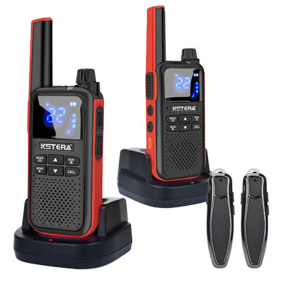Aprobación CE KST AT100 Walkie Talkie a prueba de agua con auricular de dientes azules para T82 T80 T62