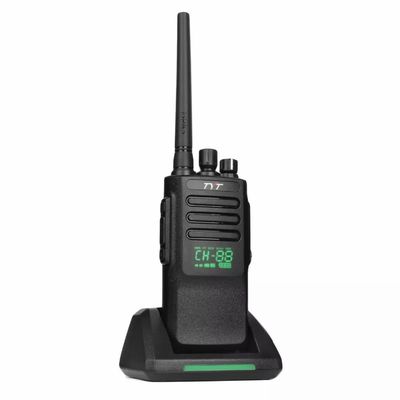 TYT negro MD-680D IP67 a prueba de agua 10W DMR profesional VHF/UHF Walkie Talkie