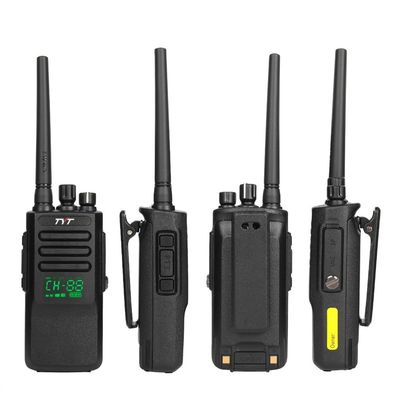 TYT negro MD-680D IP67 a prueba de agua 10W DMR profesional VHF/UHF Walkie Talkie