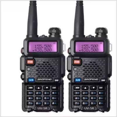 5 colores Vhf Walkie Talkie Dual Band Digital Baofeng Uv-5r Radio de dos vías para Radio de Jamón