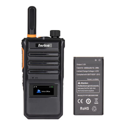 Rango de frecuencia 2G / 3G / 4G Walkie Talkie T620 Zello PTT inalámbrico de largo alcance Radio bidireccional