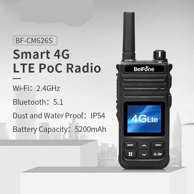 128 canales de almacenamiento Walkie Talkie Belfone Android Smart Poc para la comunicación global