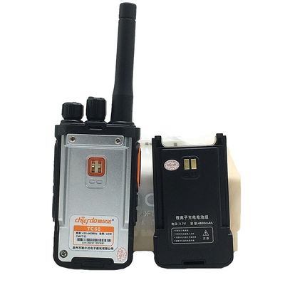 Chierda Tc68 Walkie Talkie Perfecto para la comunicación al aire libre 7.4V Voltado de funcionamiento