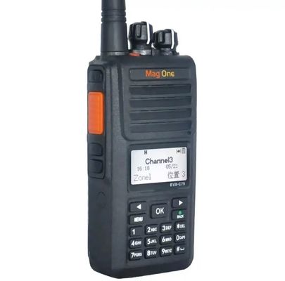 Radio portátil Dmr de dos vías con intercomunicador digital impermeable IP67
