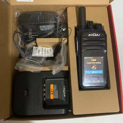 1800 mAh Capacidad de batería Walkie Talkie Android 9.0 N58 con 4G de largo alcance y GPS