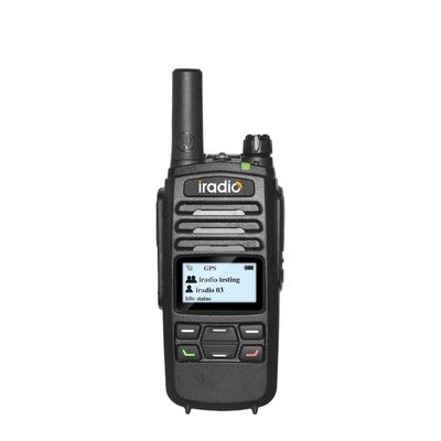GPS portátil 2g/3g/4g CDMA/WCDMA/carta SIM de red POC radio bidireccional con linterna LED