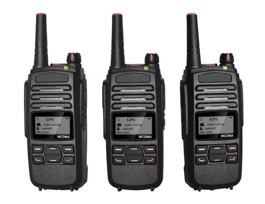 GPS portátil 2g/3g/4g CDMA/WCDMA/carta SIM de red POC radio bidireccional con linterna LED