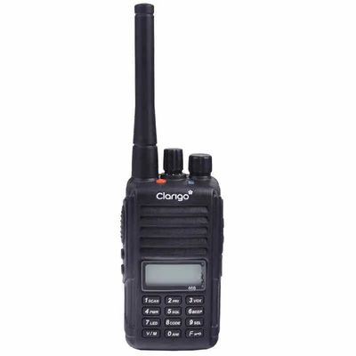 128 Canal de almacenamiento VHF UHF Clarigo 468 IP54 Walkie Talkie a prueba de agua y polvo