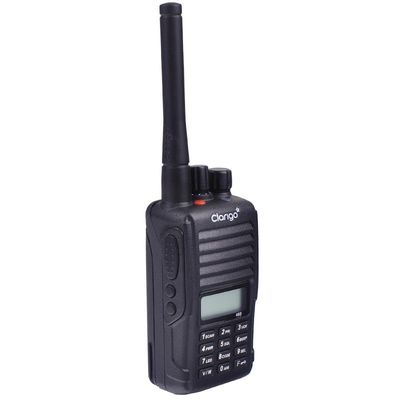 128 Canal de almacenamiento VHF UHF Clarigo 468 IP54 Walkie Talkie a prueba de agua y polvo