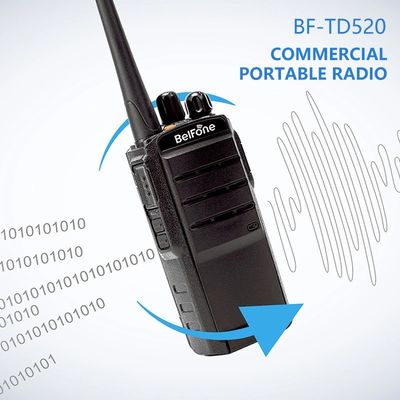 7.4V Digital UHF VHF Dmr Radio portátil inalámbrico de largo alcance Walkie Talkie