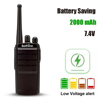 7.4V Digital UHF VHF Dmr Radio portátil inalámbrico de largo alcance Walkie Talkie