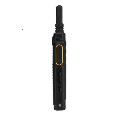 128 canales de almacenamiento Walkie-Talkie negro con alta intensidad de señal y señal fuerte