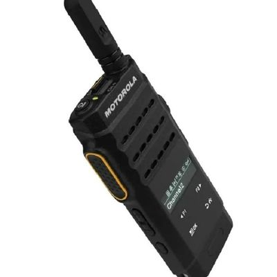 128 canales de almacenamiento Walkie-Talkie negro con alta intensidad de señal y señal fuerte