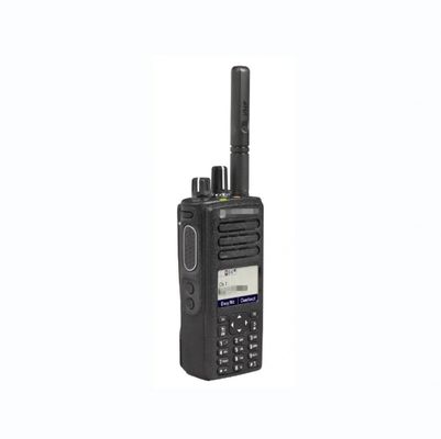 7.4V de tensión de funcionamiento Walkie-Talkie portátil DGP8550 con y características de radio digital