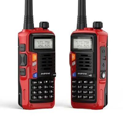 Capacidad de batería de 2200mAh UV-S9plus Walkie-Talkie portátil para frecuencia VHF UHF en 2024