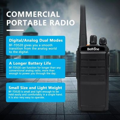216g Directo Bf-TD520 DMR Radio Walkie-Talkie A precio asequible con 128 canales de almacenamiento