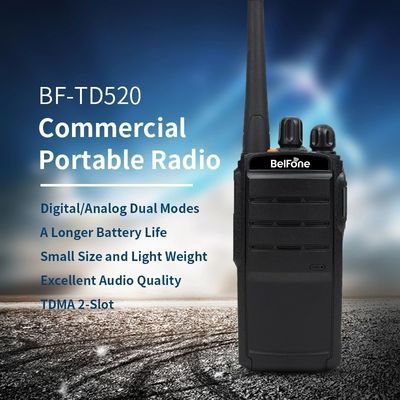 216g Directo Bf-TD520 DMR Radio Walkie-Talkie A precio asequible con 128 canales de almacenamiento