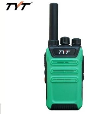 1W/4W de potencia de salida Black Tyt Tc-568 Walkie-Talkie analógico para comunicación compacta
