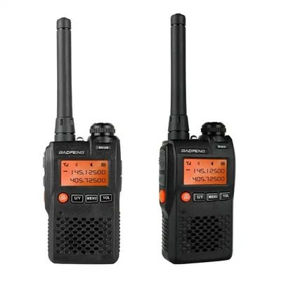 Tipo de terminal portátil Baofeng UV3r Radio Walkie-Talkie con tipo de frecuencia VHF UHF
