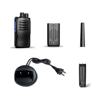 Encriptación de voz antiinterferencia Tclht8 Plus Walkie Talkie con frecuencias VHF UHF
