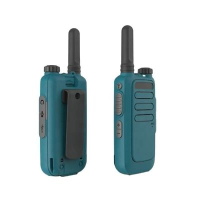 Cabello recto Baofeng BF-T15 Mini Intercom portátil de doble banda IPX5 Nivel de resistencia al agua