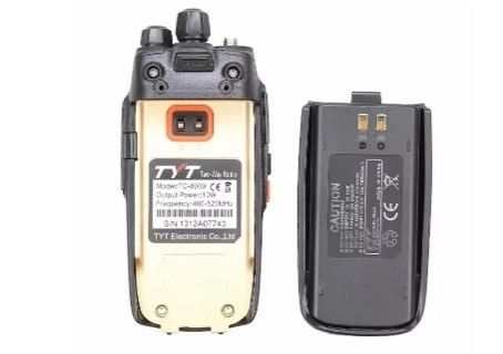 133*59*36mm Tyt Tc-8000 Walkie Talkie 10W 400-520MHz 16CH con Scrambler y Vox