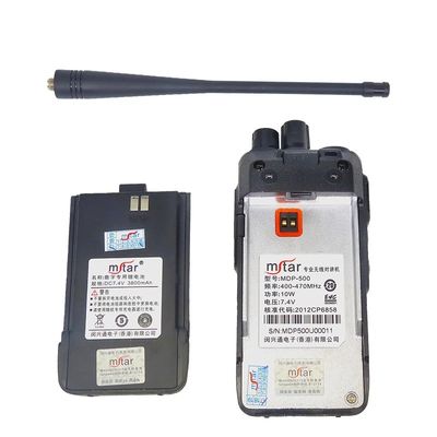Mstar Mdp-500 Walkie Talkie La solución definitiva para la comunicación sin interferencias