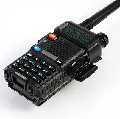 206g Baofeng UV5r de doble frecuencia VHF UHF Walkie-Talkie profesional para equipos de seguridad