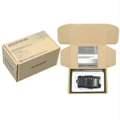 206g Baofeng UV5r de doble frecuencia VHF UHF Walkie-Talkie profesional para equipos de seguridad