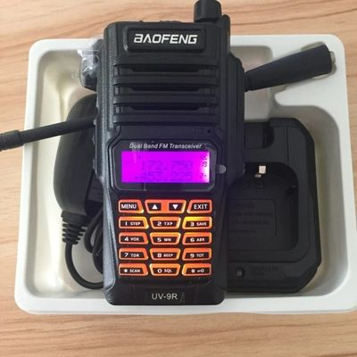 VHF UHF Walkie Talkie de jamón Buques Alta potencia de salida Radio comunicador de largo alcance UV-9r