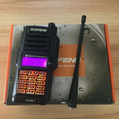VHF UHF Walkie Talkie de jamón Buques Alta potencia de salida Radio comunicador de largo alcance UV-9r