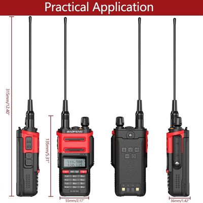 128 canales Baofeng UV-9r PRO IP68 Walkie Talkie para la comunicación a larga distancia en 2024