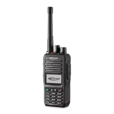 136-174MHz/400-470MHz Rango de frecuencia Directo DMR Radio portátil para necesidades comerciales